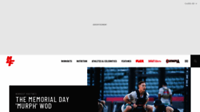 What Muscleandfitness.com website looked like in 2021 (2 years ago)