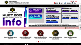 What Mpm.edu.my website looked like in 2021 (2 years ago)