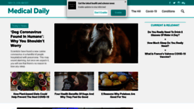 What Medicaldaily.com website looked like in 2021 (2 years ago)