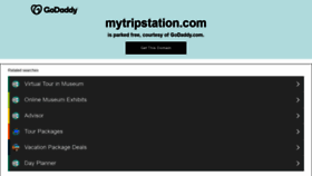 What Mytripstation.com website looked like in 2021 (2 years ago)