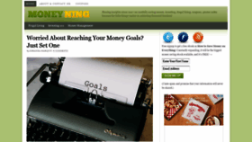 What Moneyning.com website looked like in 2021 (2 years ago)
