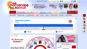 What Mon-horoscope-du-jour.com website looked like in 2021 (2 years ago)
