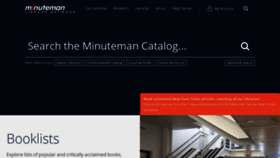 What Minlib.net website looked like in 2021 (2 years ago)