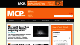 What Mcpmag.com website looked like in 2021 (2 years ago)
