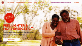What Metamucil.com website looked like in 2021 (4 years ago)