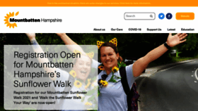 What Mountbatten-hampshire.org.uk website looked like in 2021 (4 years ago)