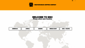 What Msc.com website looked like in 2021 (2 years ago)