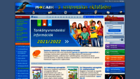What Mozaik.info.hu website looked like in 2021 (2 years ago)