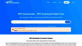 What Mp3download.to website looked like in 2021 (2 years ago)
