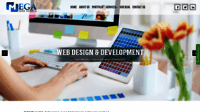 What Megawebdesign.in website looked like in 2021 (2 years ago)