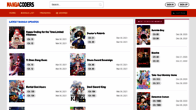 What Mangacoders.com website looked like in 2021 (2 years ago)