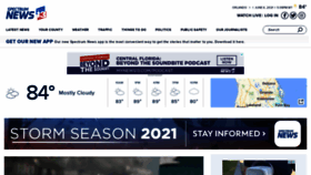 What Mynews13.com website looked like in 2021 (2 years ago)