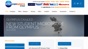 What Microscopesales.co.uk website looked like in 2021 (2 years ago)