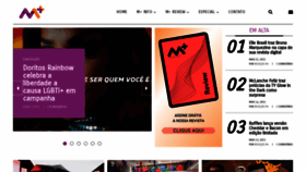 What Marcasmais.com.br website looked like in 2021 (4 years ago)