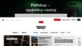 What Mmspektrum.com website looked like in 2021 (2 years ago)