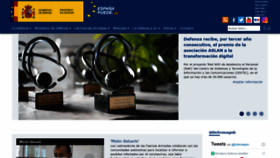 What Mde.es website looked like in 2021 (2 years ago)