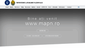 What Mapn.ro website looked like in 2021 (4 years ago)