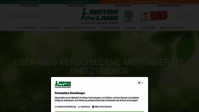 What Motorland.net website looked like in 2021 (2 years ago)
