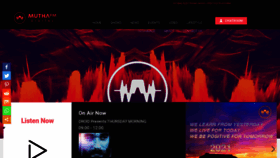 What Muthafm.com website looked like in 2021 (2 years ago)