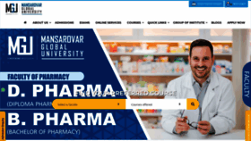 What Mguindia.com website looked like in 2021 (4 years ago)