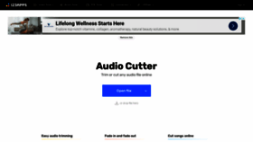 What Mp3cut.net website looked like in 2021 (2 years ago)