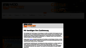 What Modhoster.de website looked like in 2021 (2 years ago)