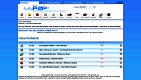 What Myp2p.tv website looked like in 2021 (2 years ago)