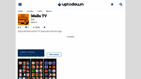 What Mallu-tv.en.uptodown.com website looked like in 2021 (2 years ago)