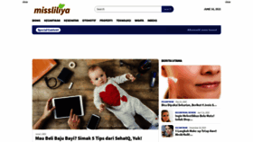 What Missliliya.com website looked like in 2021 (2 years ago)