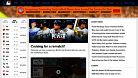 What Mlb.com website looked like in 2021 (2 years ago)