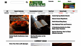 What Motherearthnews.com website looked like in 2021 (2 years ago)