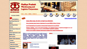 What Mpwarehousing.com website looked like in 2021 (2 years ago)