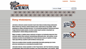 What Miejski.pl website looked like in 2021 (4 years ago)