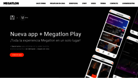 What Megatlon.com website looked like in 2021 (2 years ago)