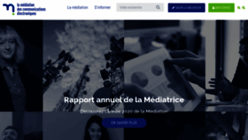 What Mediation-telecom.org website looked like in 2021 (2 years ago)