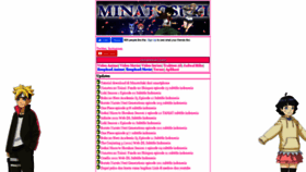 What Minatosuki.com website looked like in 2021 (2 years ago)