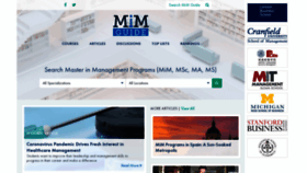 What Mim-guide.com website looked like in 2021 (2 years ago)