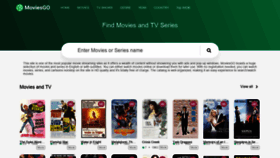 What Moviesgo.co website looked like in 2021 (3 years ago)