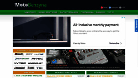 What Motobenzyna.pl website looked like in 2021 (2 years ago)