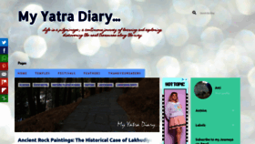 What Myyatradiary.com website looked like in 2021 (2 years ago)
