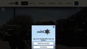 What Mcso.org website looked like in 2021 (4 years ago)
