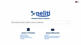 What Media.neliti.com website looked like in 2021 (2 years ago)