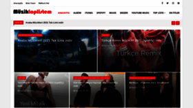 What Muziktoplistem.com website looked like in 2021 (4 years ago)