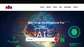 What Mify-ai.com website looked like in 2021 (2 years ago)