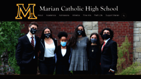 What Marianchs.com website looked like in 2021 (2 years ago)