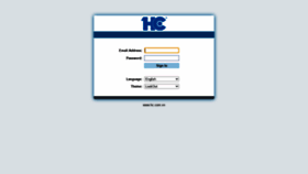 What Mail.hc.com.vn website looked like in 2021 (2 years ago)