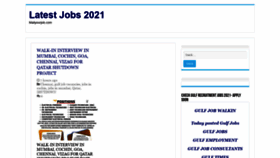 What Mailyourjob.com website looked like in 2021 (2 years ago)