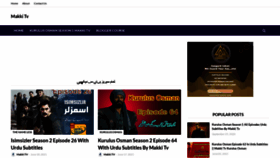 What Makkitv.xyz website looked like in 2021 (2 years ago)