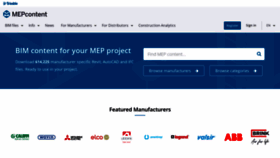 What Mepcontent.com website looked like in 2021 (2 years ago)