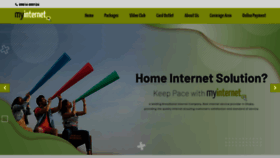 What Myinternet.com.bd website looked like in 2021 (2 years ago)